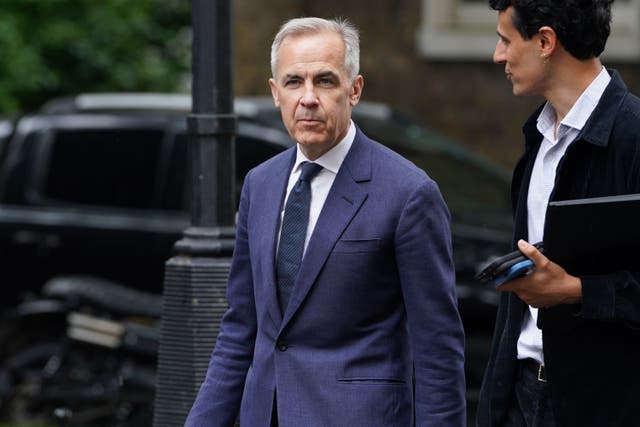 Mark Carney (left) was Bank of England governor for seven years (Lucy North/PA Archive)