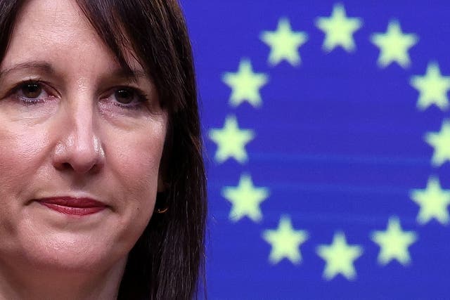 <p>Reeves was in Brussels today </p>