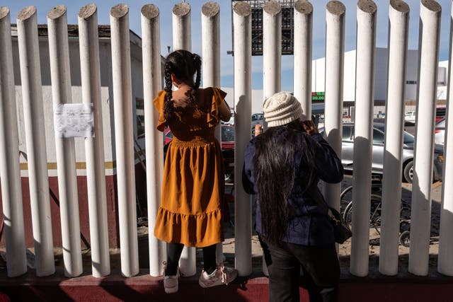 <p>The number of Southwest border encounters dropped by nearly half yesterday </p>
