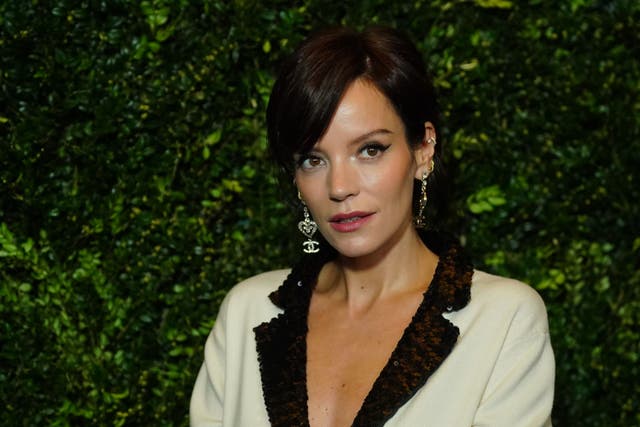 <p>Lily Allen has said that she checked herself into a clinic because she was spiralling  </p>