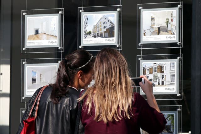 <p>The average house price was £293,999 in October, surpassing a previous peak in June 2022, Halifax said</p>