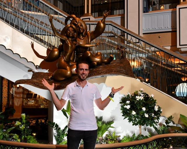 <p>Marc Shoffman found plenty of hidden treasures aboard Disney’s newest cruise ship</p>