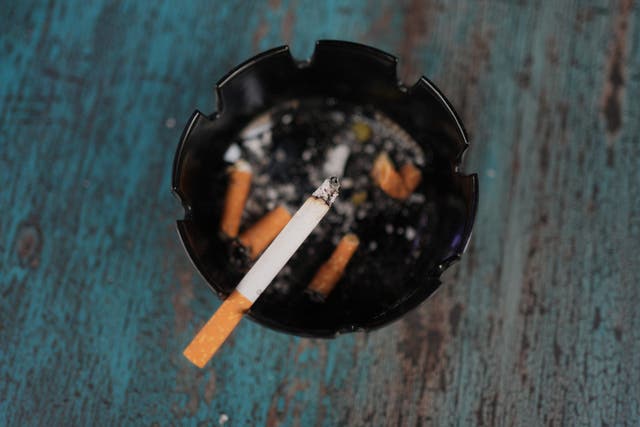 <p>Researchers say that the harm caused by smoking is ‘cumulative’ and the sooner a person stops smoking, and the more cigarettes they avoid smoking, the longer they live</p>