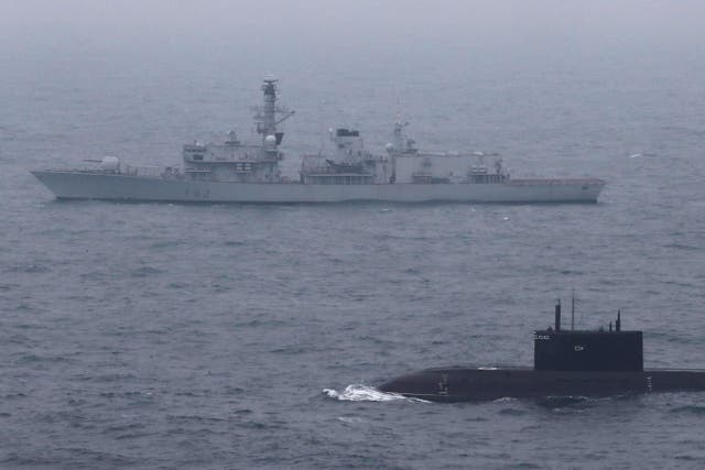 <p>HMS Somerset (LPhot Dan Rosenbaum/Royal Navy/MoD/PA)</p>