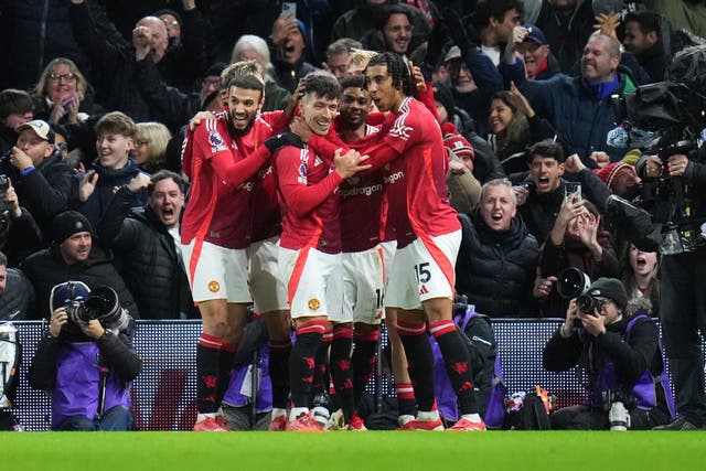 <p>Lisandro Martinez's deflected goal was enough to secure the points for United</p>