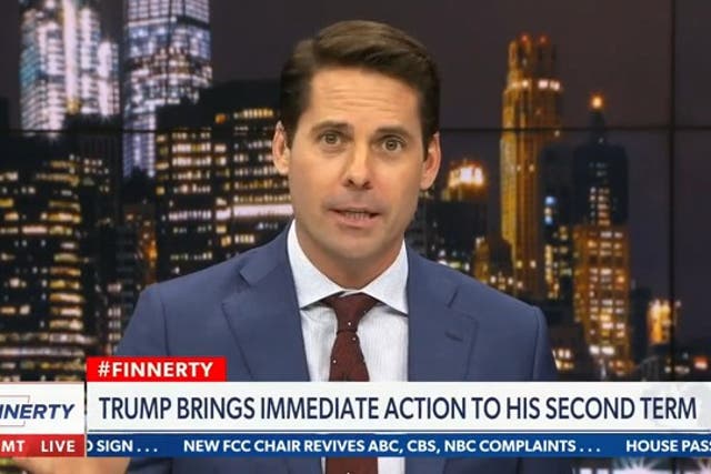 <p>Newsmax host Rob Finnerty says ‘Donald Trump was dictator on day one, but a dictator that the American people voted for’ </p>