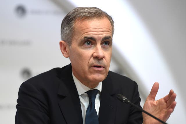 <p>Mark Carney </p>