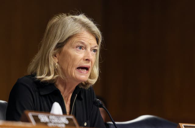 <p>Sen. Lisa Murkowski of Alaska became the first Republican to oppose Pete Hegseth’s nomination to become Secretary of Defense. </p>