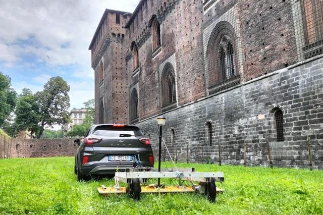 <p>Ground-penetrating radar reveals new secrets under Milan’s Sforza Castle</p>