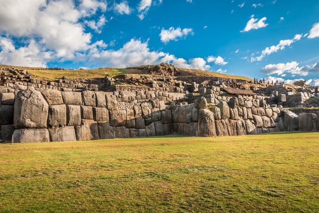 <p>The tunnels connect the city’s Temple of the Sun  to the ancient Sacsayhuaman fortress (pictured). </p>