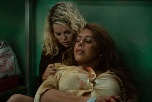 <p>Selena Gomez and Karla Sofía Gascón in ‘Emilia Perez'</p>