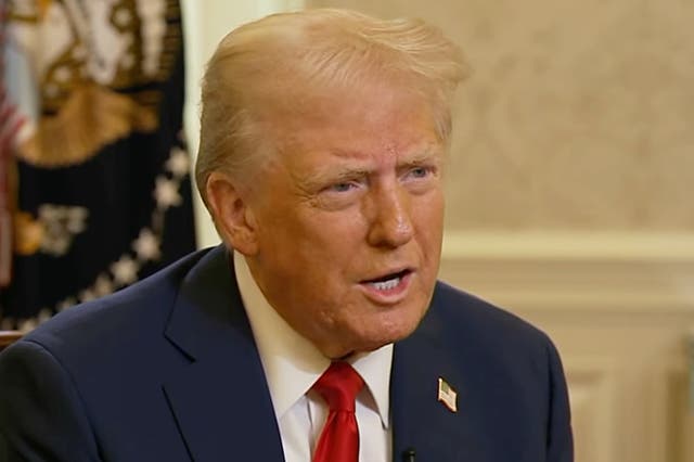 <p>Part two of Donald Trump’s interview with Fox News’ Sean Hannity aired on Thursday evening </p>