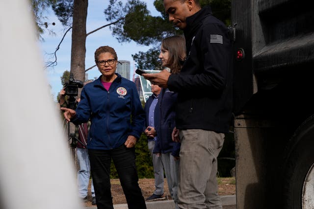 <p>Los Angeles mayor Karen Bass has revealed that her brother was among the thousands of Californians that lost their homes in the devastating Pacific Palisades fires</p>