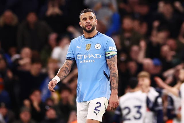 <p>Kyle Walker is leaving the Etihad Stadium after seven and a half years </p>