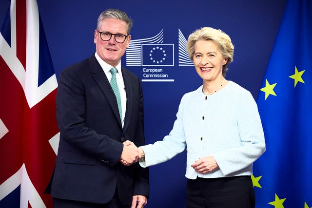 <p>Keir Starmer was urged to rip up his red lines on the single market and customs union </p>