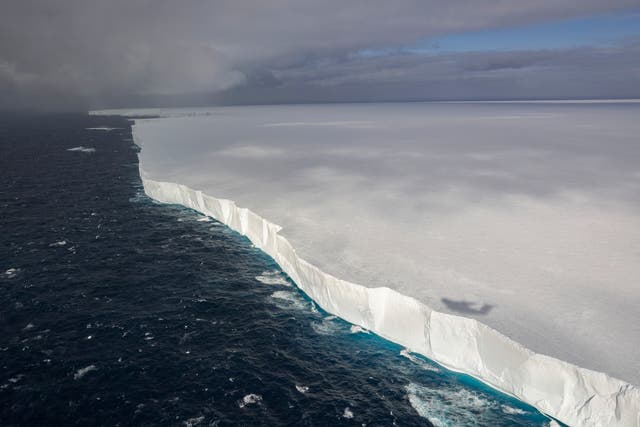 <p>This image provided by the Ministry of Defence shows the iceberg, known as A23a, on November 25, 2024, off the coast of Antarctica</p>