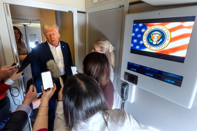 <p>President Donald Trump has targeted Colombia after the country refused flights of people being deported from the U.S. </p>