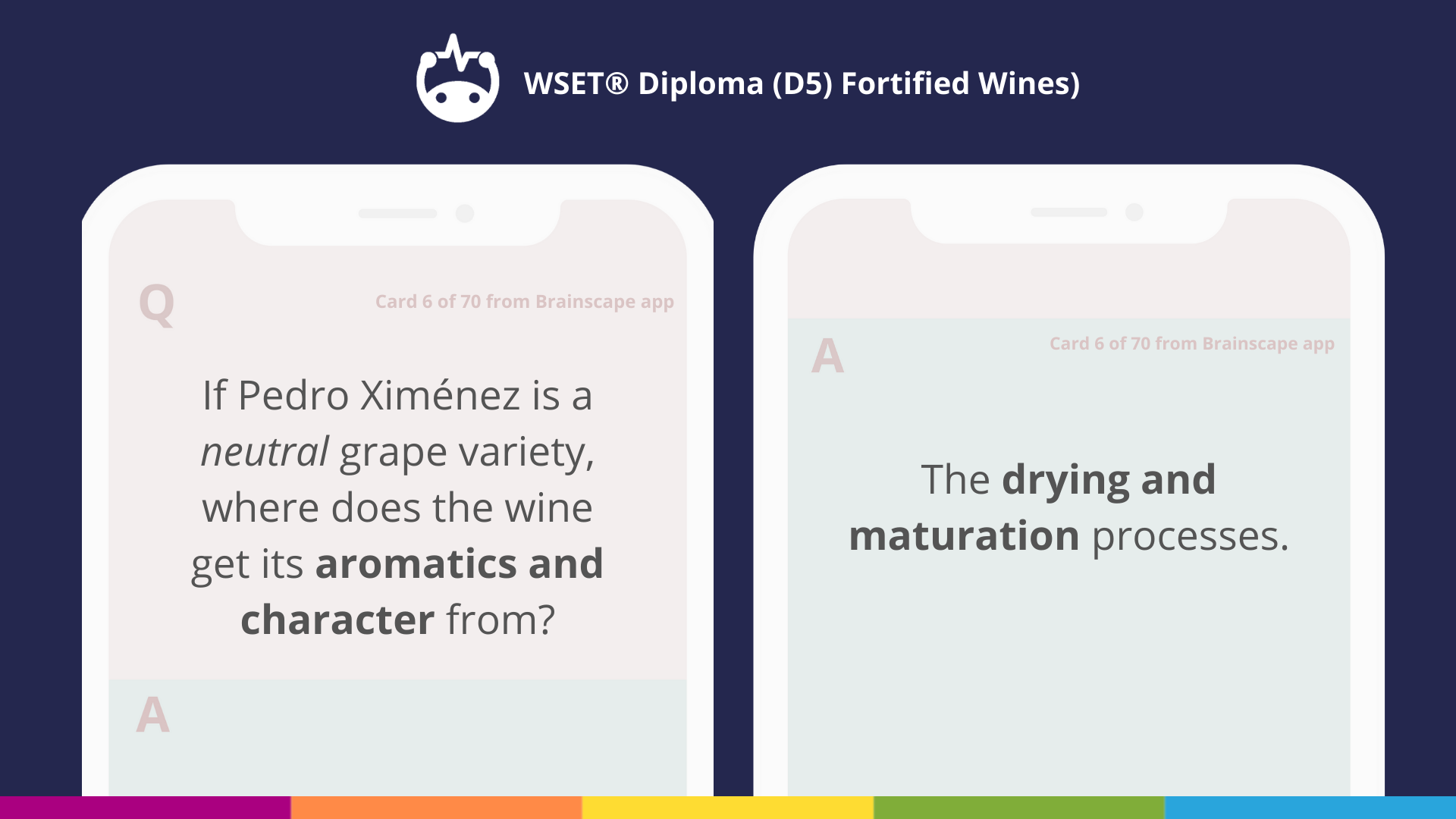 Brainscape's certified Fortified Wine flashcards