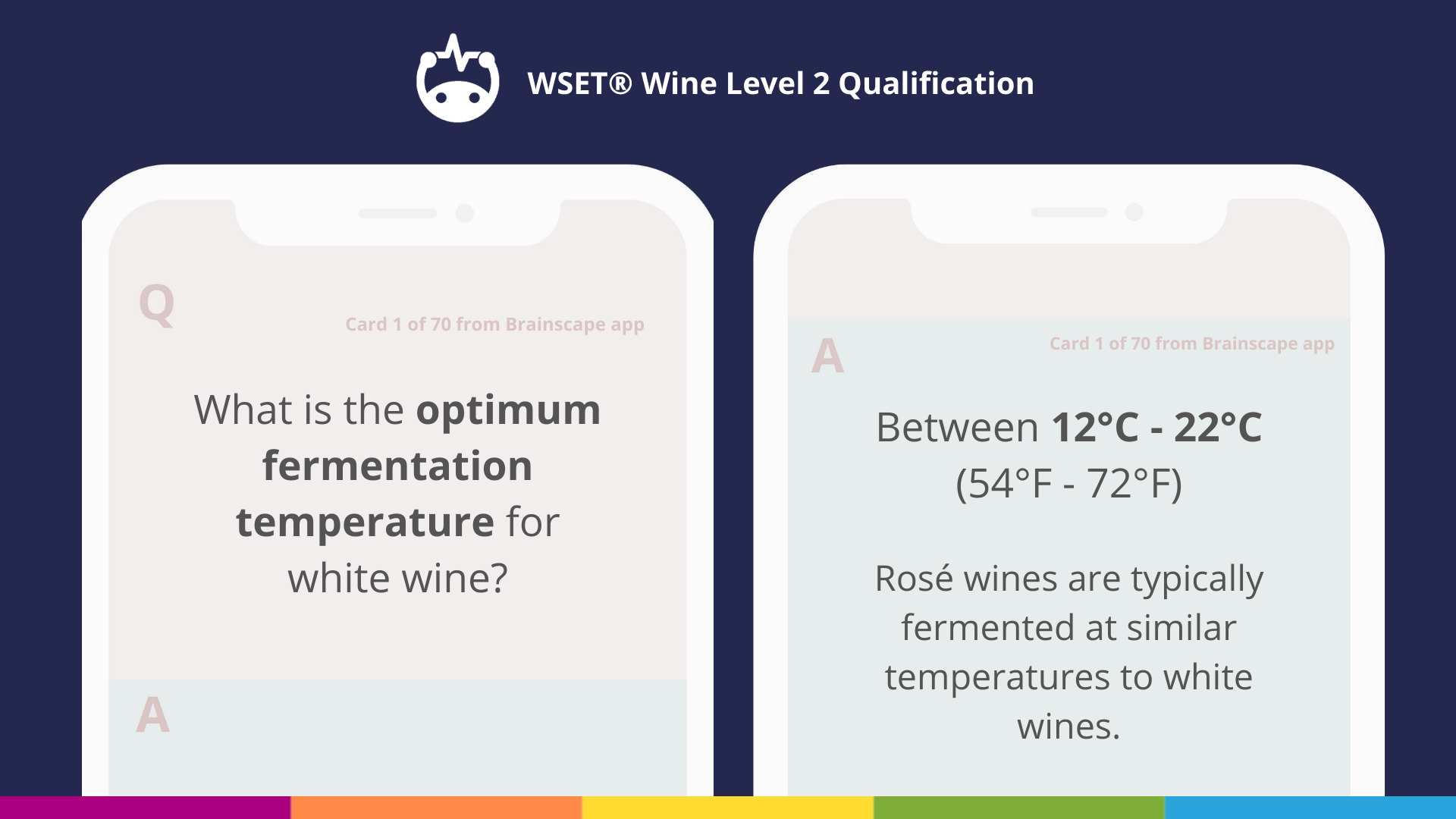 Brainscape's WSET Level 2 Wine Flashcards Brainscape's WSET Level 2 Wine Flashcards